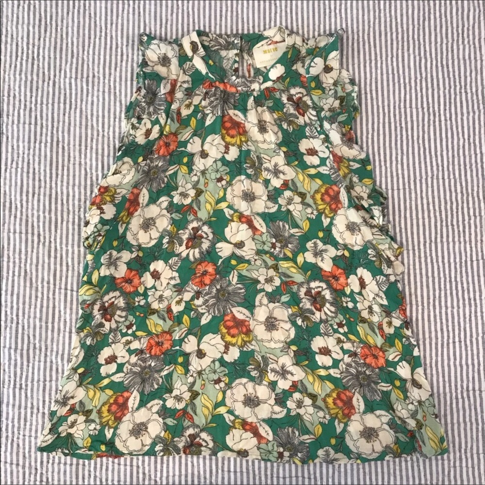 Maeve Sleeveless Floral Top Blouse